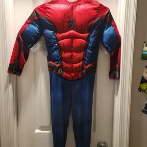 Spiderman costume with mask